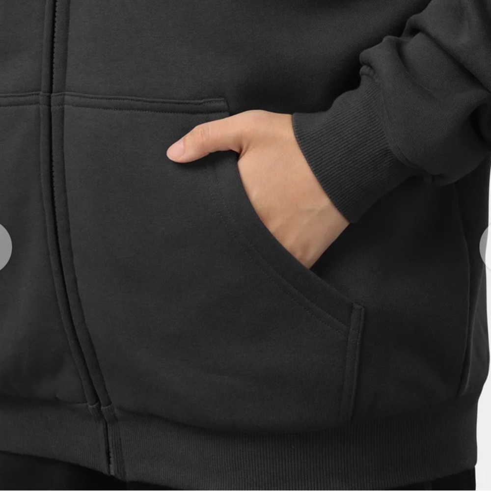 Ororo Black Zip-Up Hoodie - Picture 5 of 11